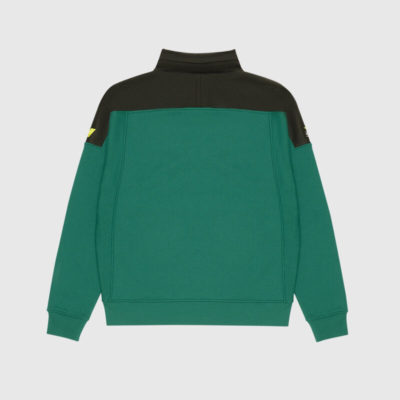 AMF1 FW KIMOA BICOLOUR SWEAT JACKET - green