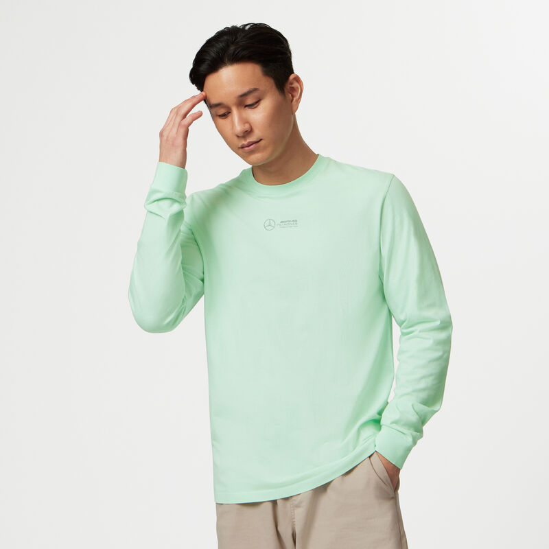 MAPF1 FW LS RETRO TEE - mint