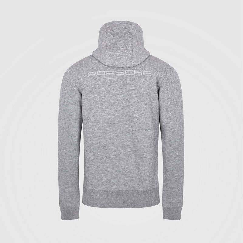 PORSCHE FW MENS HOODED SWEAT - grey