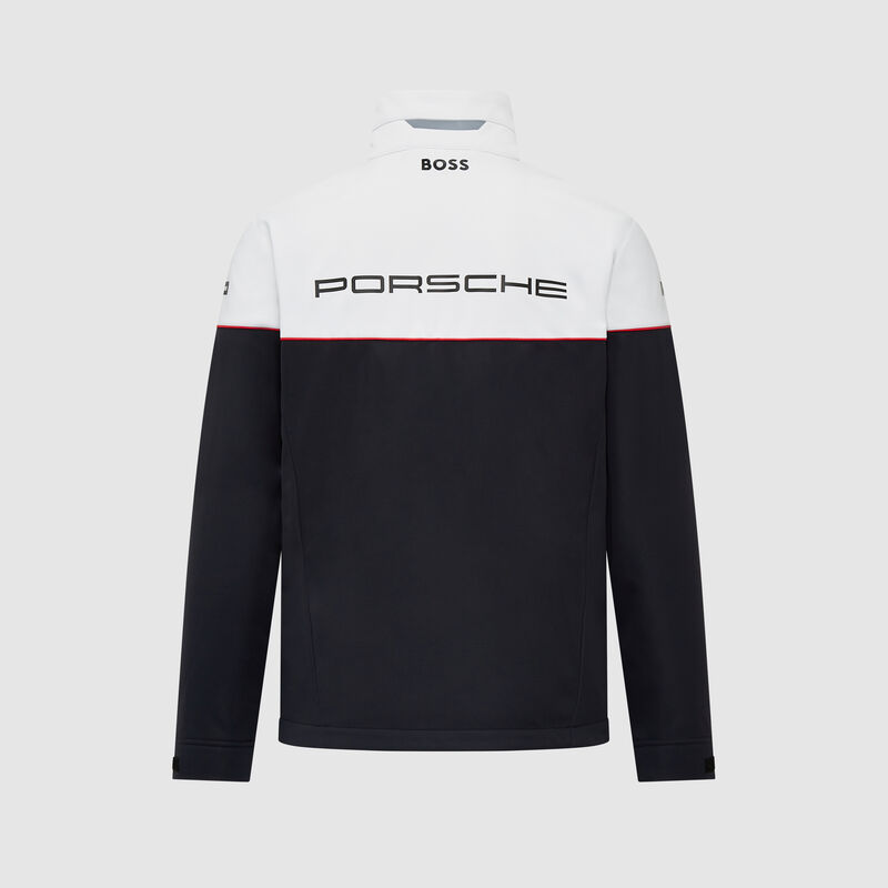 PORSCHE RP MENS TEAM SOFTSHELL JACKET - black