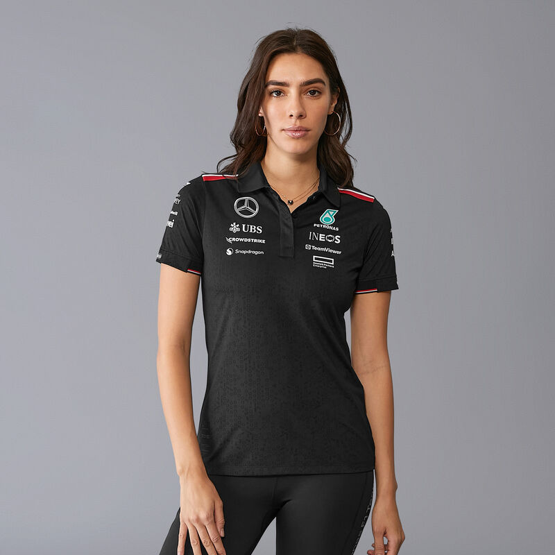 MAPF1 RP WOMENS TEAM POLO - black