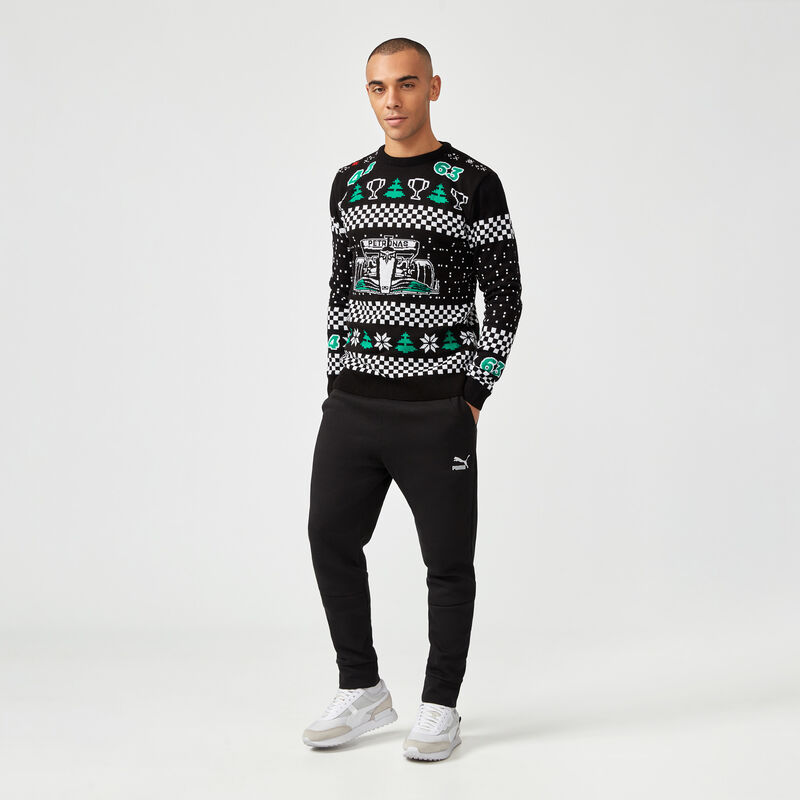 MAPF1 FW CHRISTMAS JUMPER - black