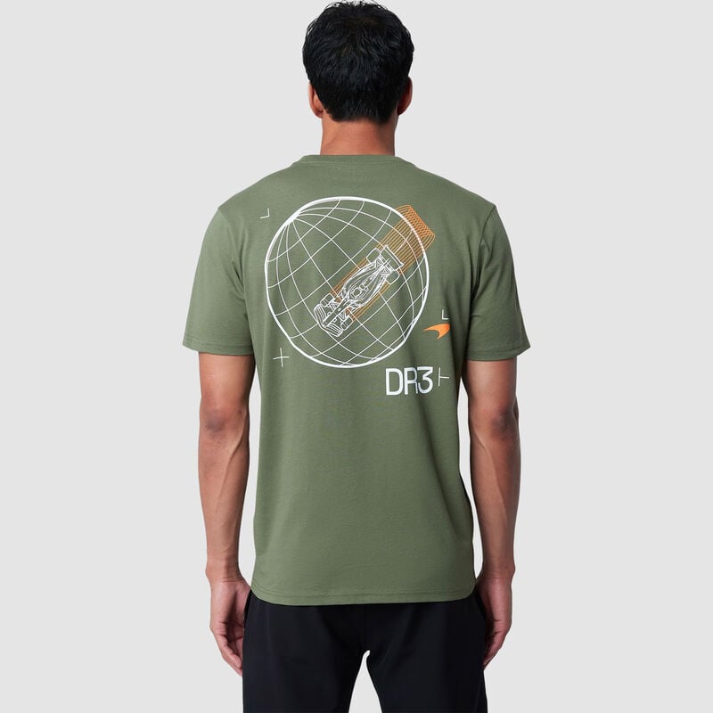 MCLAREN SL DR3 GRAPHIC TEE - olive