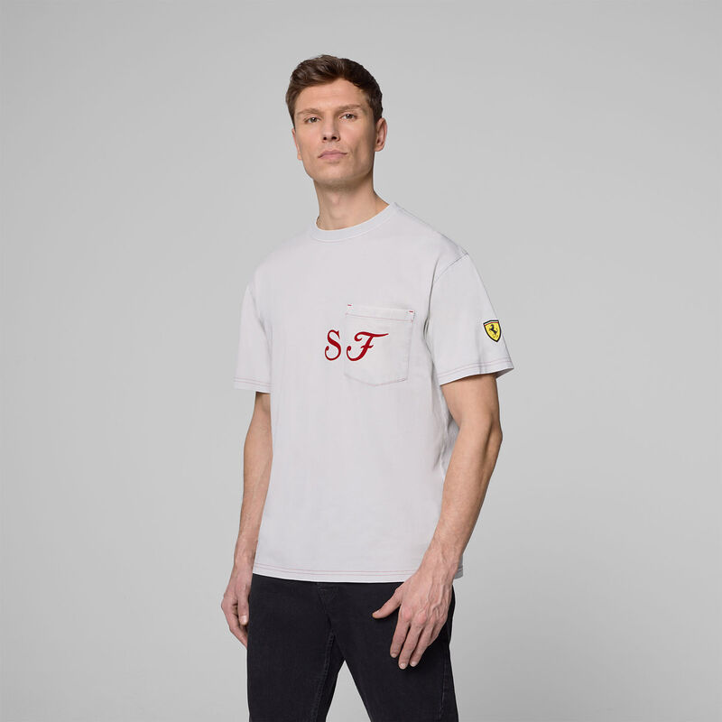 SF FW GRAPHIC TEE - grey