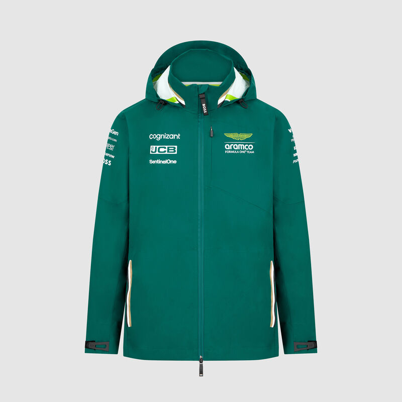 AMF1 RP TEAM RAIN JACKET - green
