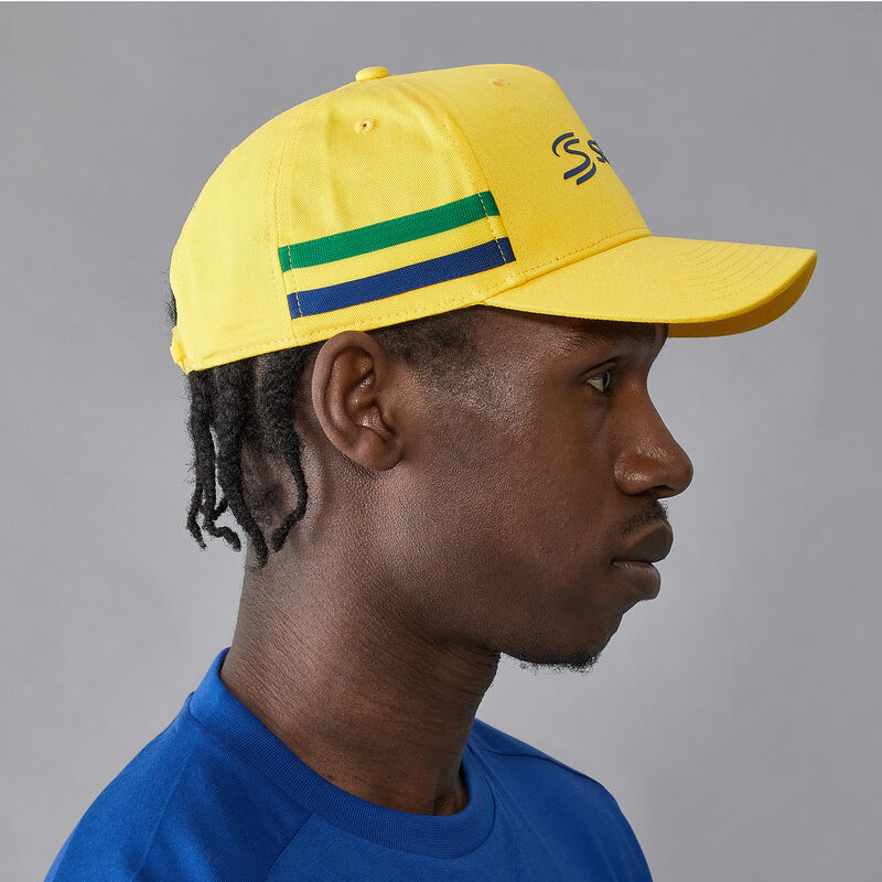 AS FW SENNA STRIPE BB CAP - yellow