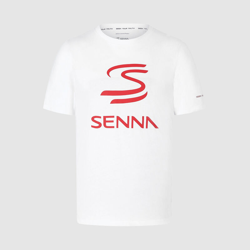 AS FW MENS SENNA LOGO TEE - white