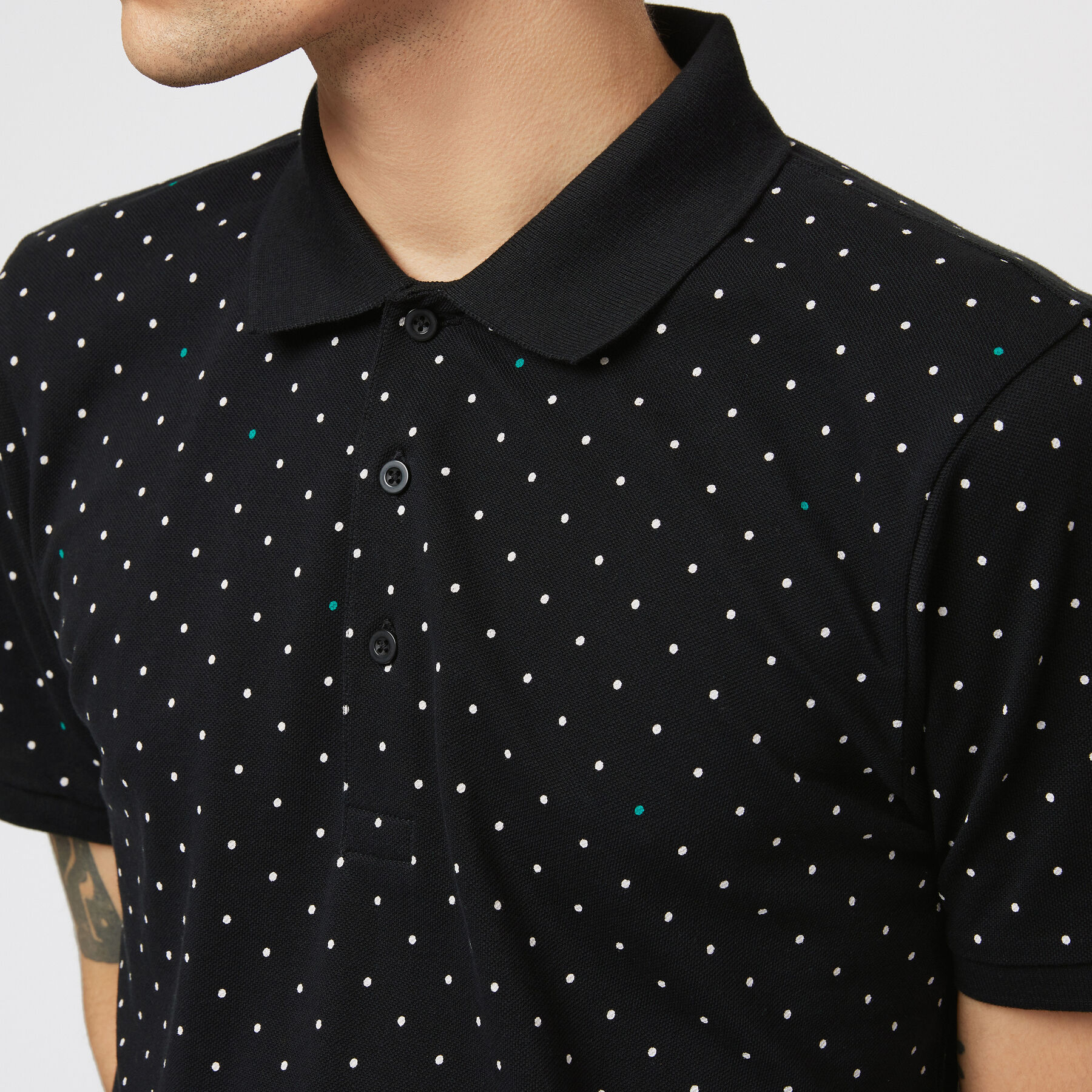 Polo shirt polka dots clearance