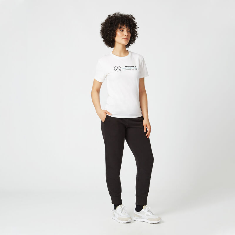 MAPF1 FW WOMENS LARGE LOGO TEE - white