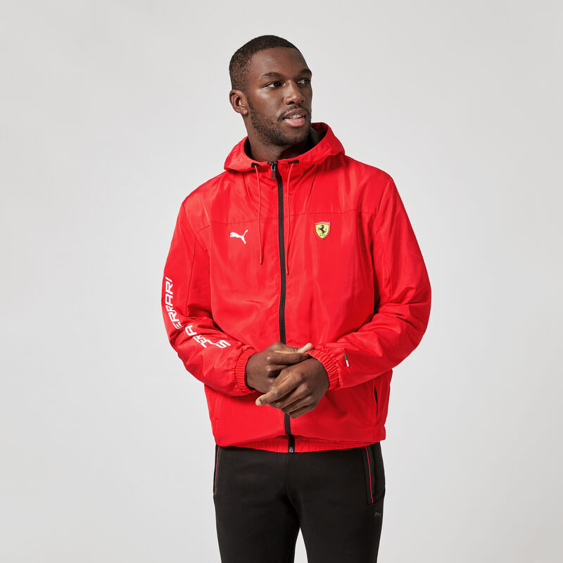 SF PU FW MENS WINDBREAKER - red