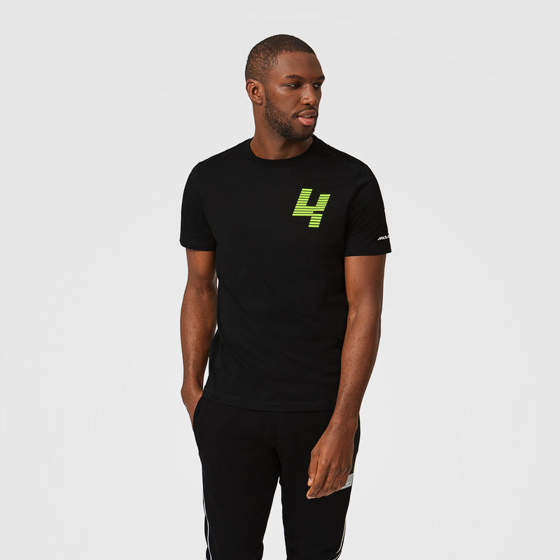 MCLAREN FW MENS LANDO LN4 GLITCH TEE - black