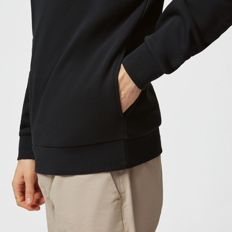 F1 FW QUARTER ZIP SWEAT - black