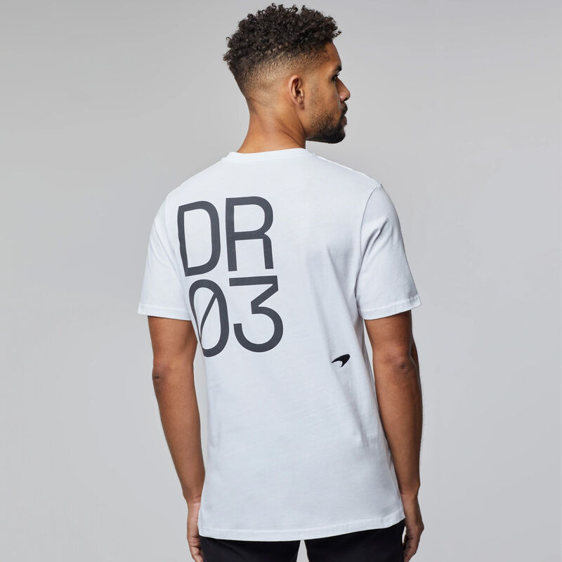 MCLAREN FW RICCIARDO TEE - white