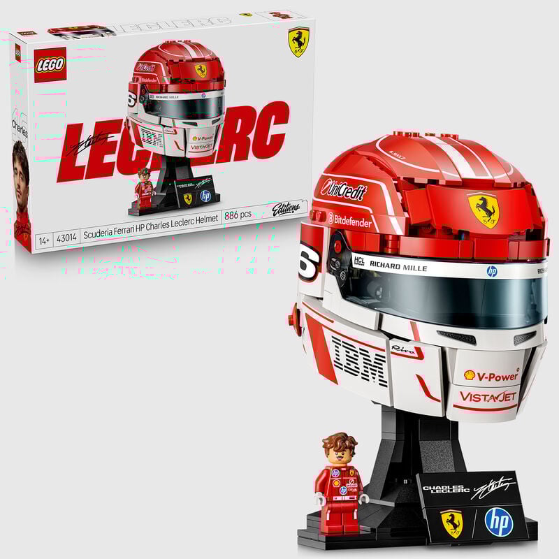 SF CL LEGO HELMET SET - Red