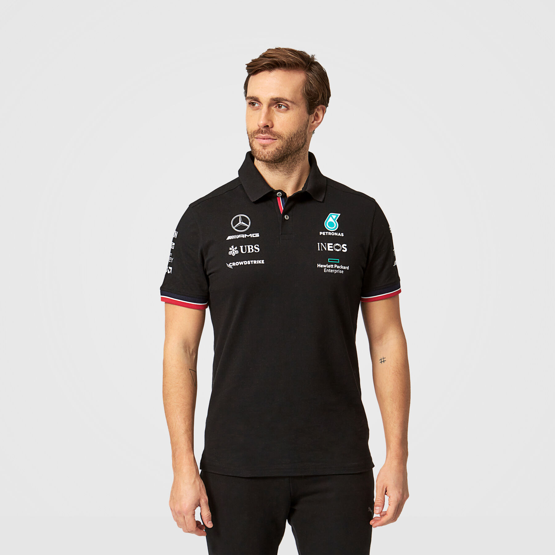 Mercedes amg polo 2024 shirt