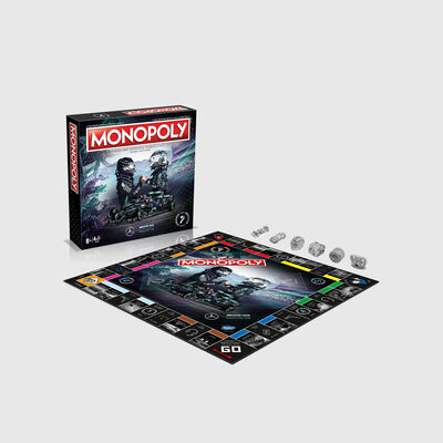 Silver Arrows Third Edition Monopoly Board Game