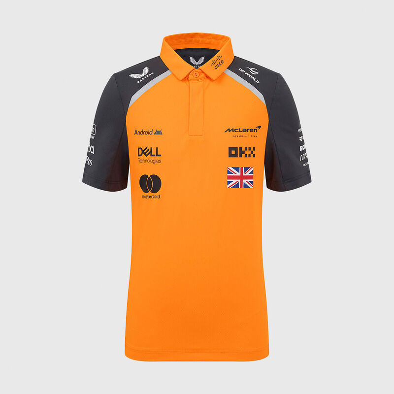 MCL RP KIDS LN DRIVER POLO SHIRT - orange