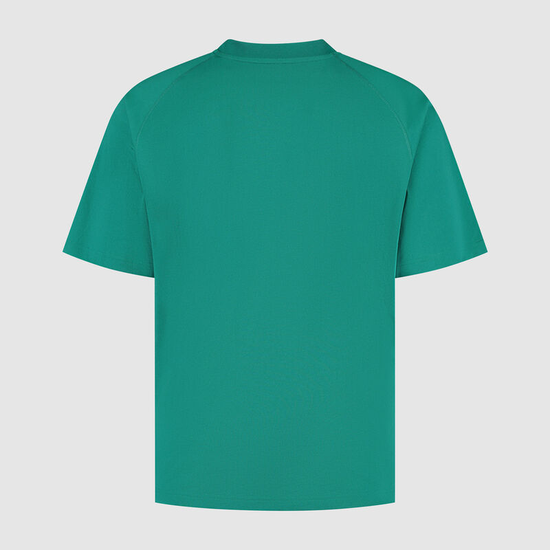 AMF1 FW MENS LARGE LOGO TEE - green