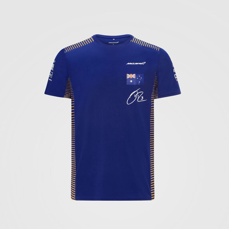 MCLAREN RP MENS RICCIARDO TEE - blue