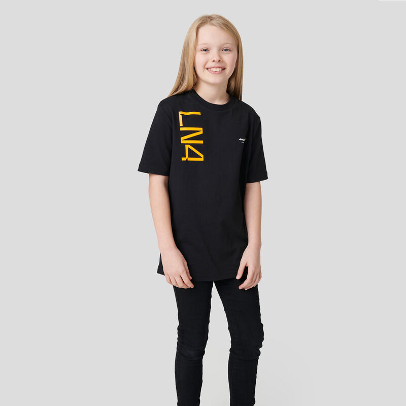 MCLAREN FW KIDS NORRIS TEE - black