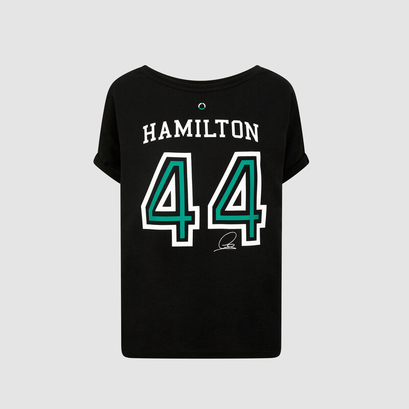 MAPF1 FW WOMENS LEWIS #44 TEE - black