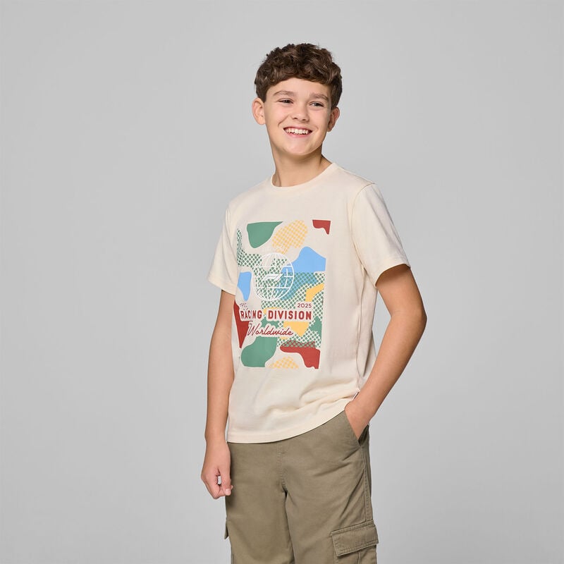 F1 FW KIDS CAMO GRAPHIC TEE - beige
