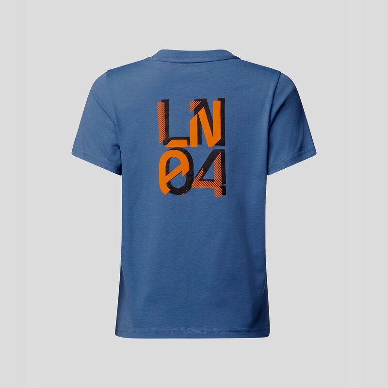MCLAREN SL FW 2023 WOMENS CORE TEE - LN - blue