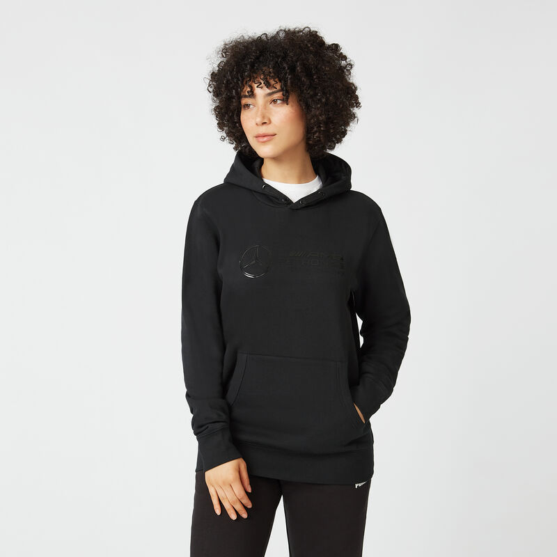 MAPF1 FW STEALTH LOGO HOODED SWEAT - black