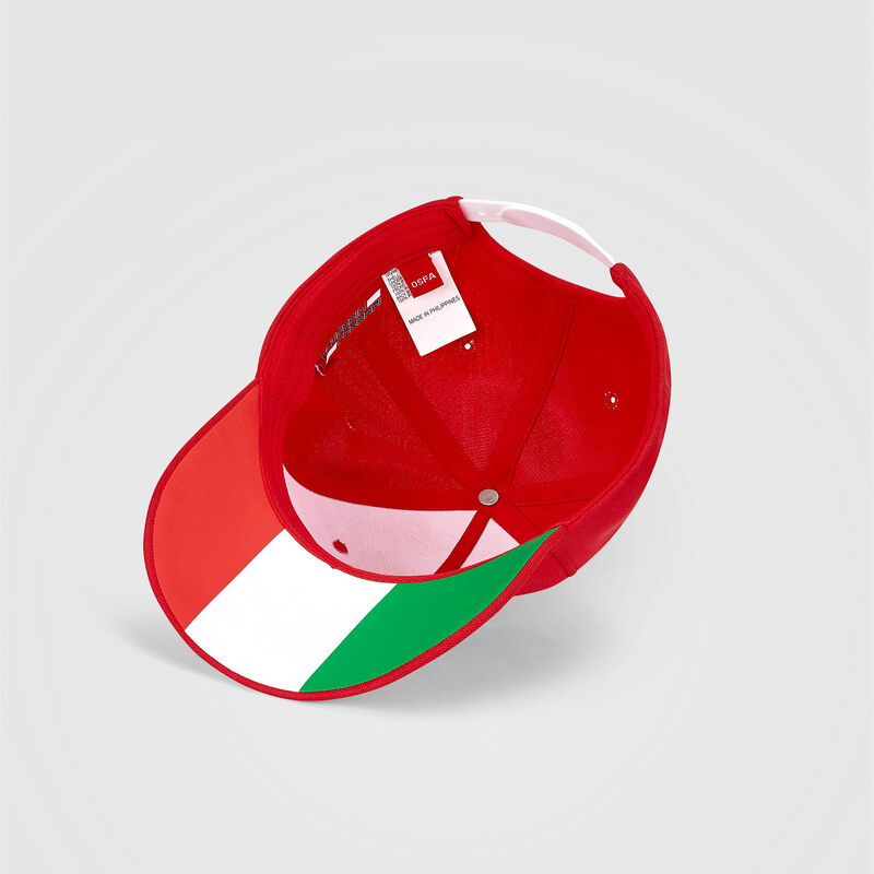 SF FW SCUDERIA LOGO BB CAP - red