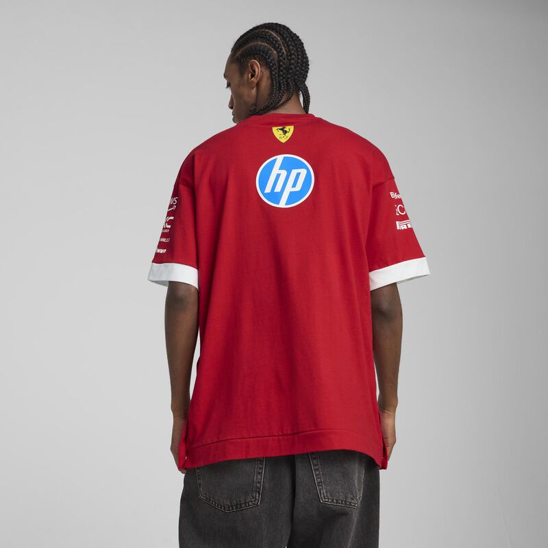 SF DRIVERS OVERSIZED TEE - red