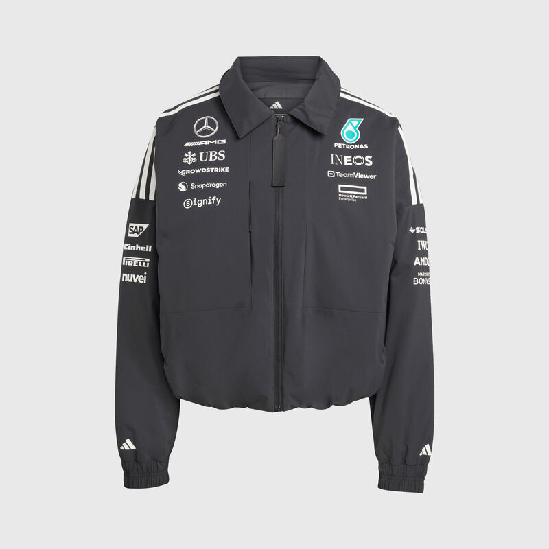 Mercedes-AMG F1 - adidas Veste pour femme Team 2025 2025 - Mercedes-AMG F1 - noir XXS destiné aux femmes - 4068802725879 - Fuel For Fans F1 Merchandise store
