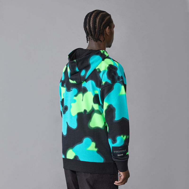 MAPF1 FW SPRAY CAMO RELAXED FIT HOODY GZ - multicolor