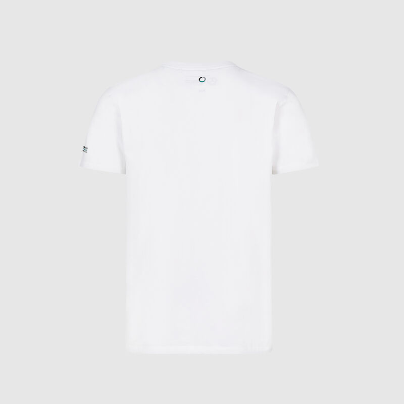 MAPF1 FW MENS LEWIS HELMET TEE - white