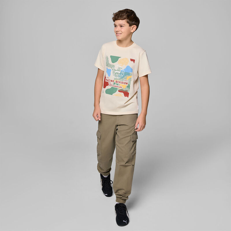F1 FW KIDS CAMO GRAPHIC TEE - beige