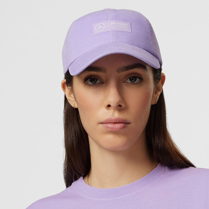 MAPF1 FW RETRO CORD DAD CAP - lilac