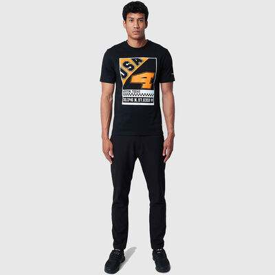 Lando Norris USA t-shirt met grafische opdruk