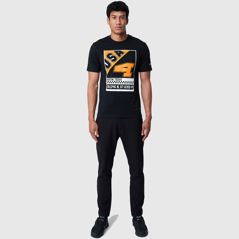 MCLAREN SL US LN GRAPHIC TEE - black