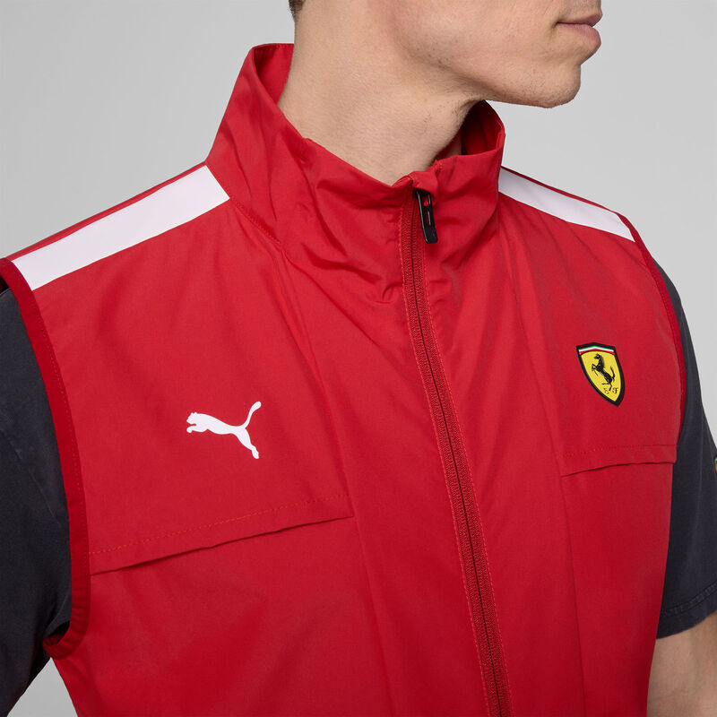 SF FW GILET - red
