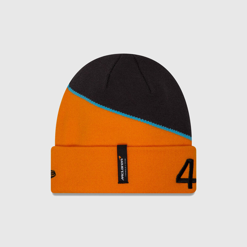 MCLAREN SL RP LANDO NORRIS CUFF BEANIE - orange