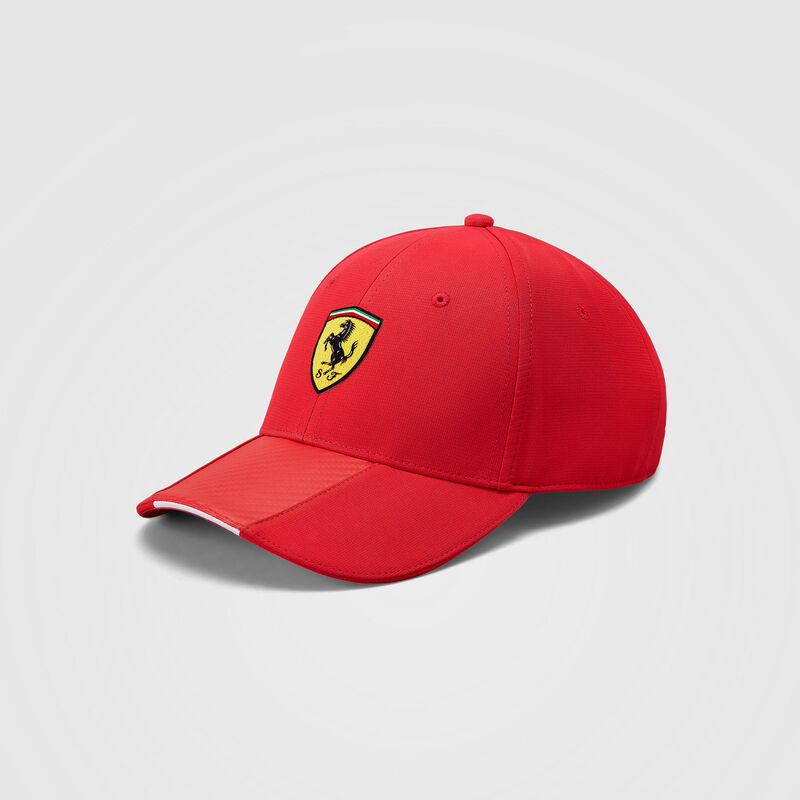 SF FW SCUDETTO CARBON STRIP BB CAP - red