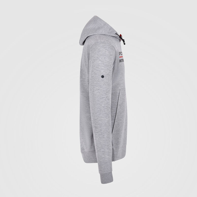 PORSCHE FW MENS HOODED SWEAT - grey