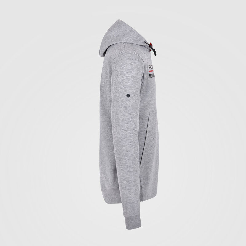 PORSCHE FW MENS HOODED SWEAT  - grey