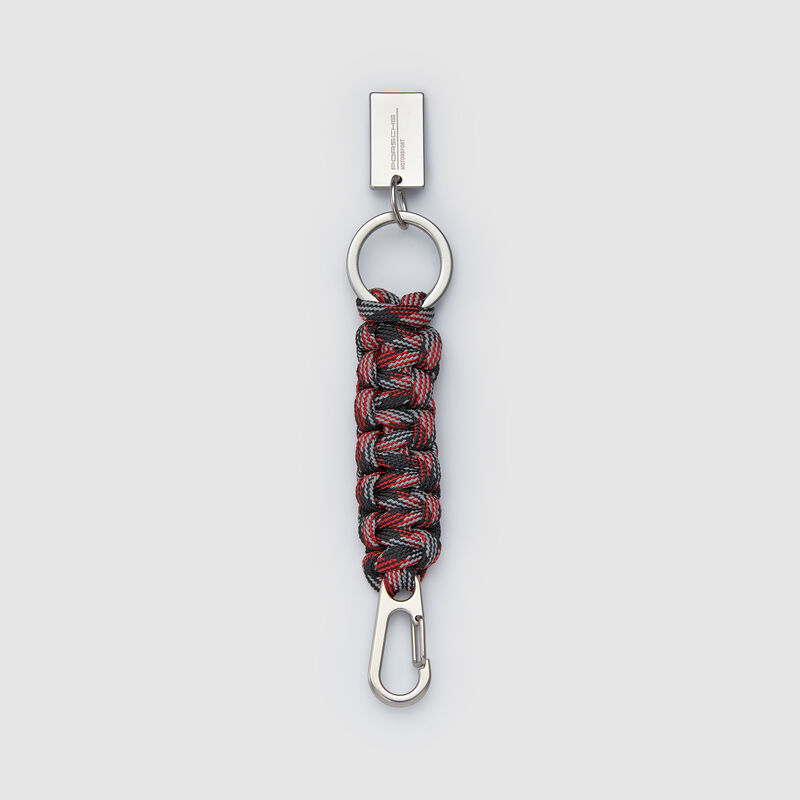 Paracord Keyring 2025 - Porsche Motorsport - Black ONE SIZE - 8719203394657 - Fuel For Fans F1 Merchandise store