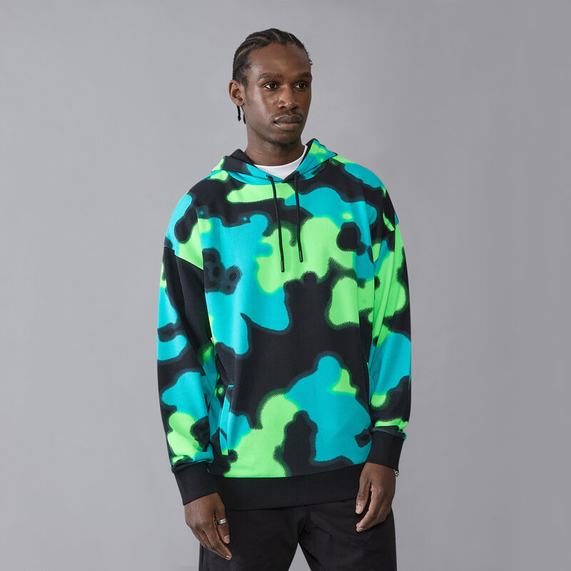 MAPF1 FW SPRAY CAMO RELAXED FIT HOODY GZ - multicolor