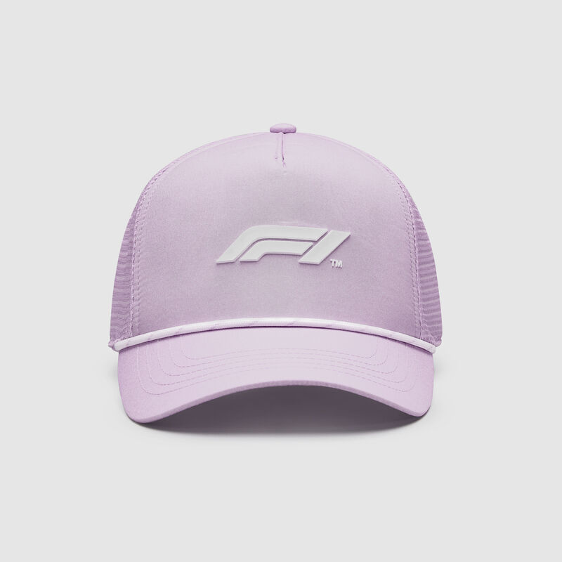 F1 FW PASTEL TRUCKER CAP - orchid