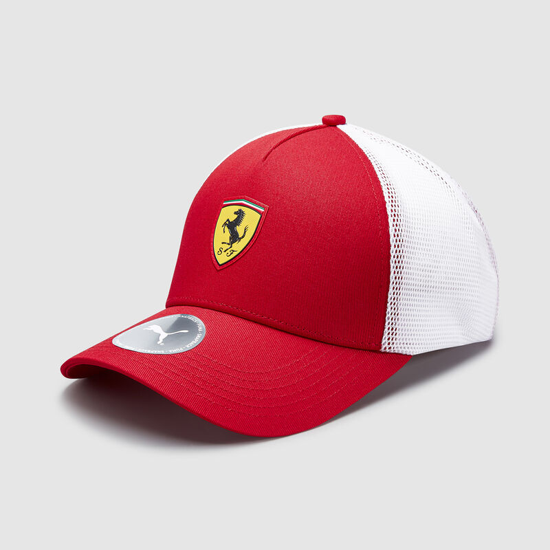 SF FW TRUCKER CAP - red