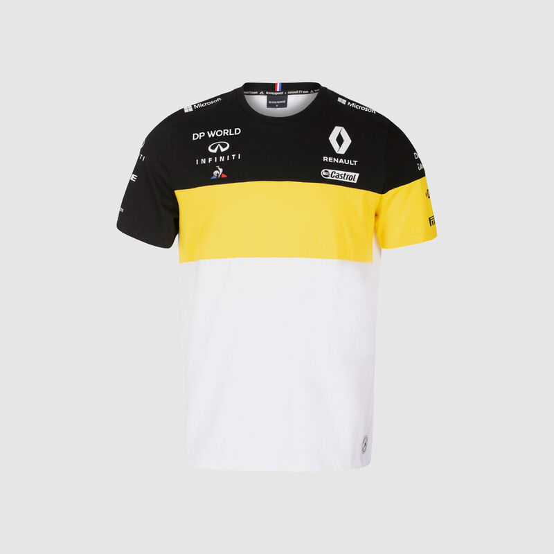 RENAULT RP MENS TEAM TEE - black