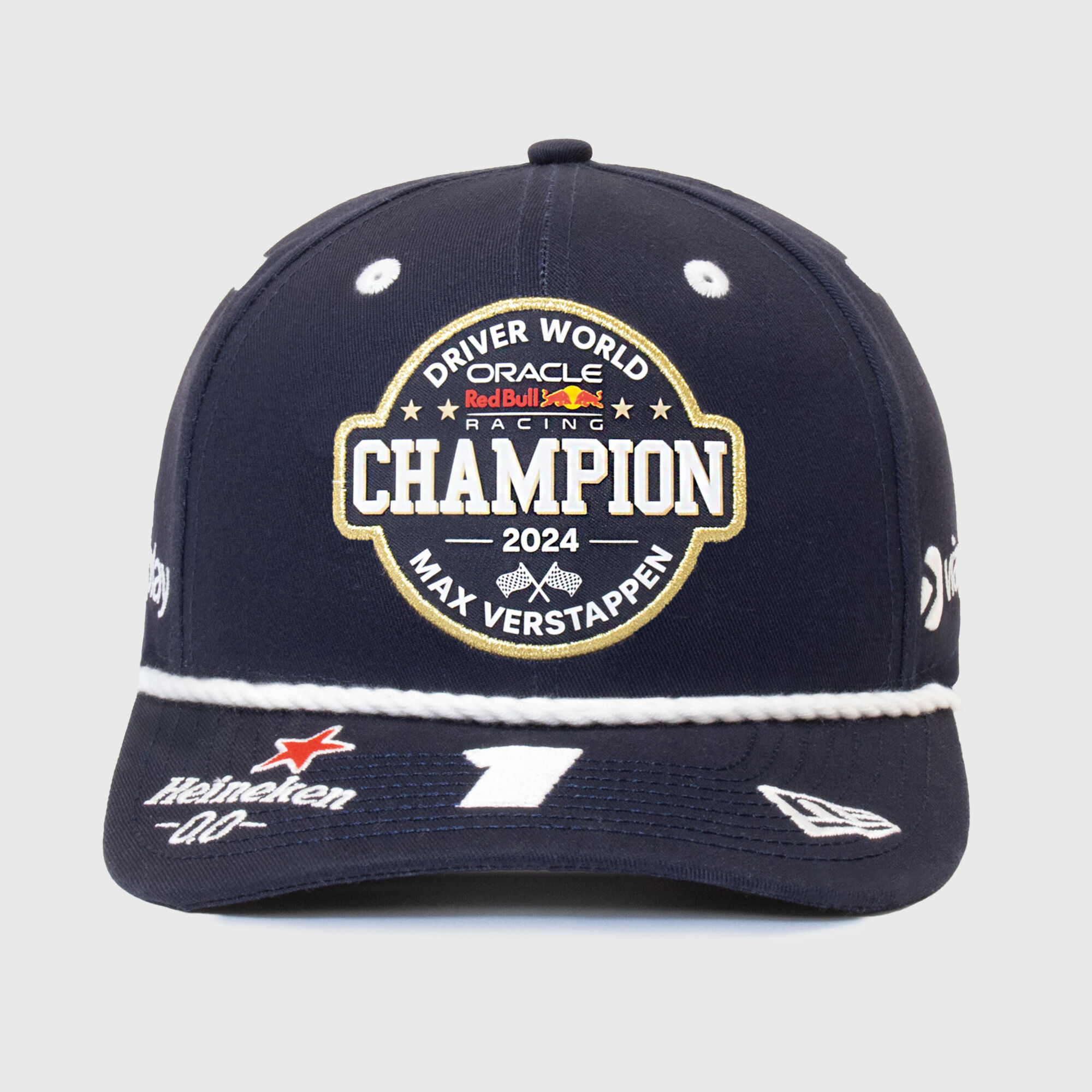 2024 Max Verstappen World Champion Cap Red Bull Racing Fuel For Fans
