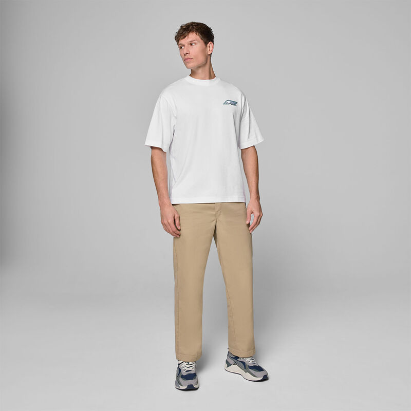 F1 FW LEGACY GRAPHIC TEE - white