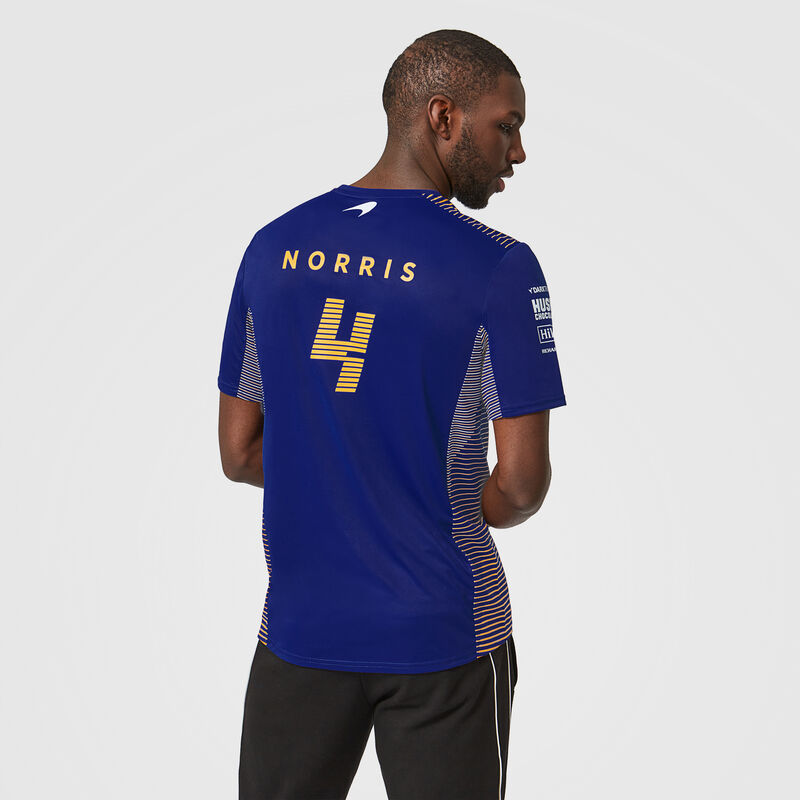 MCLAREN RP MENS NORRIS TEE - blue